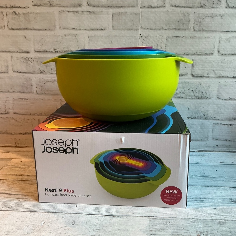 Joseph Joseph Nest 9 Plus Food Prep Bowl Set - 9-Piece